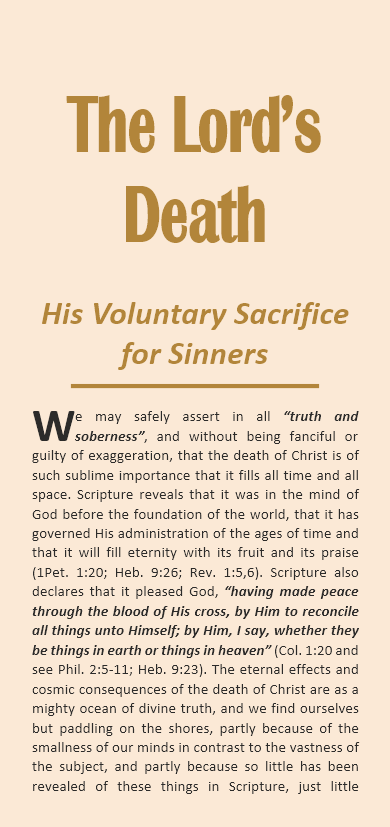 The Lord's Death